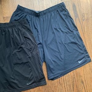 Lot of 2 Nike Dri-Fit Training shorts